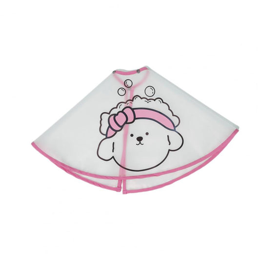 Pet Cloak Adjustable Pet Haircut Cape Waterproof Cartoon Print Design Dog Grooming Cape Pet Supplies